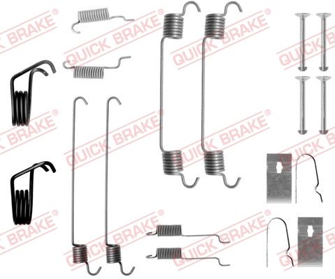 QUICK BRAKE Комплектующие, тормозная колодка 105-0799